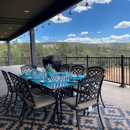 Close To Fresh Creek! Sleeps 12 ~ Amazing Views W/Serene Open Space ~ Hot Tub + Game Room ~ Trails Outside Sedona Exterior foto
