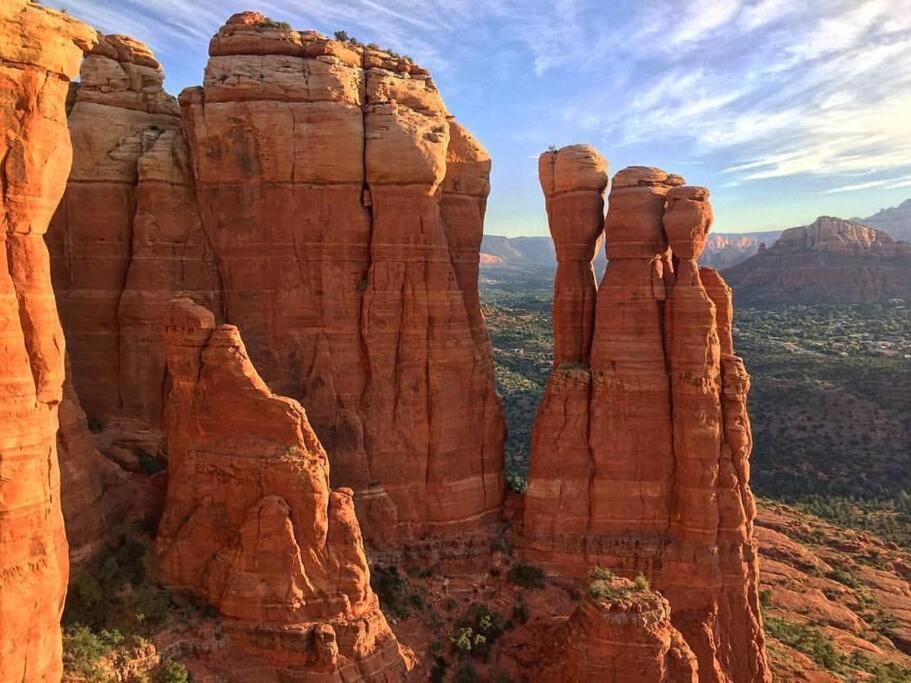 Close To Fresh Creek! Sleeps 12 ~ Amazing Views W/Serene Open Space ~ Hot Tub + Game Room ~ Trails Outside Sedona Exterior foto